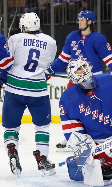 Canucks get off to fast start, hold on to beat Rangers 3-2